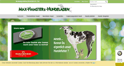 Desktop Screenshot of max-hamster.de